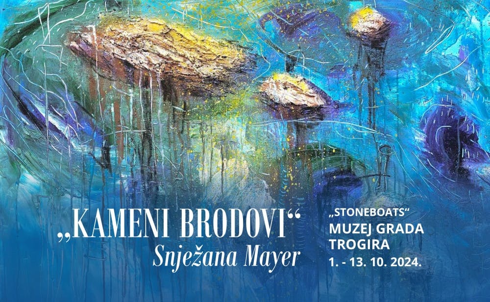 The exhibition &#8220;STONEBOATS&#8221; by Snježana Mayer