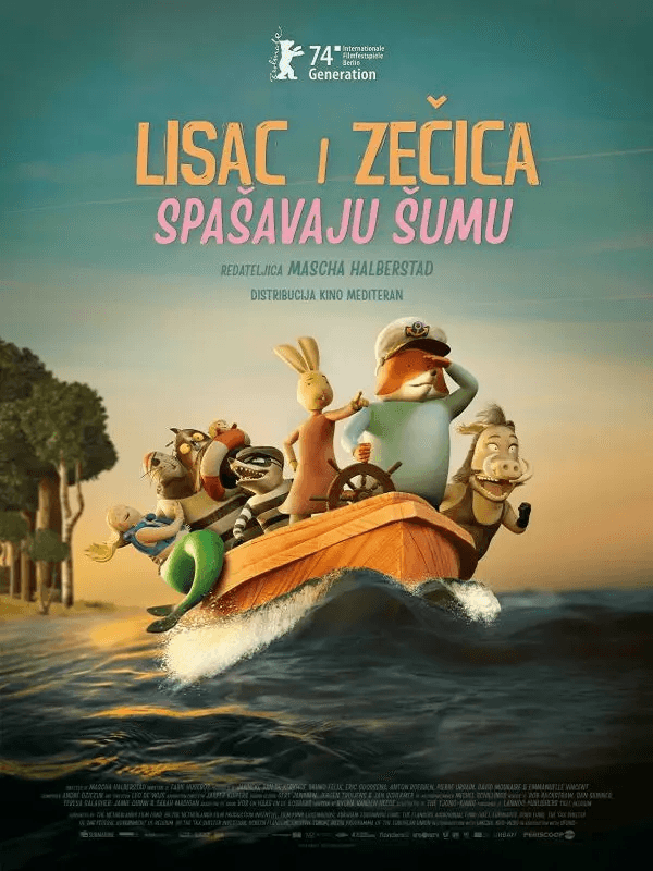 Lisac i zečica spašavaju šumu (sinkronizirano)